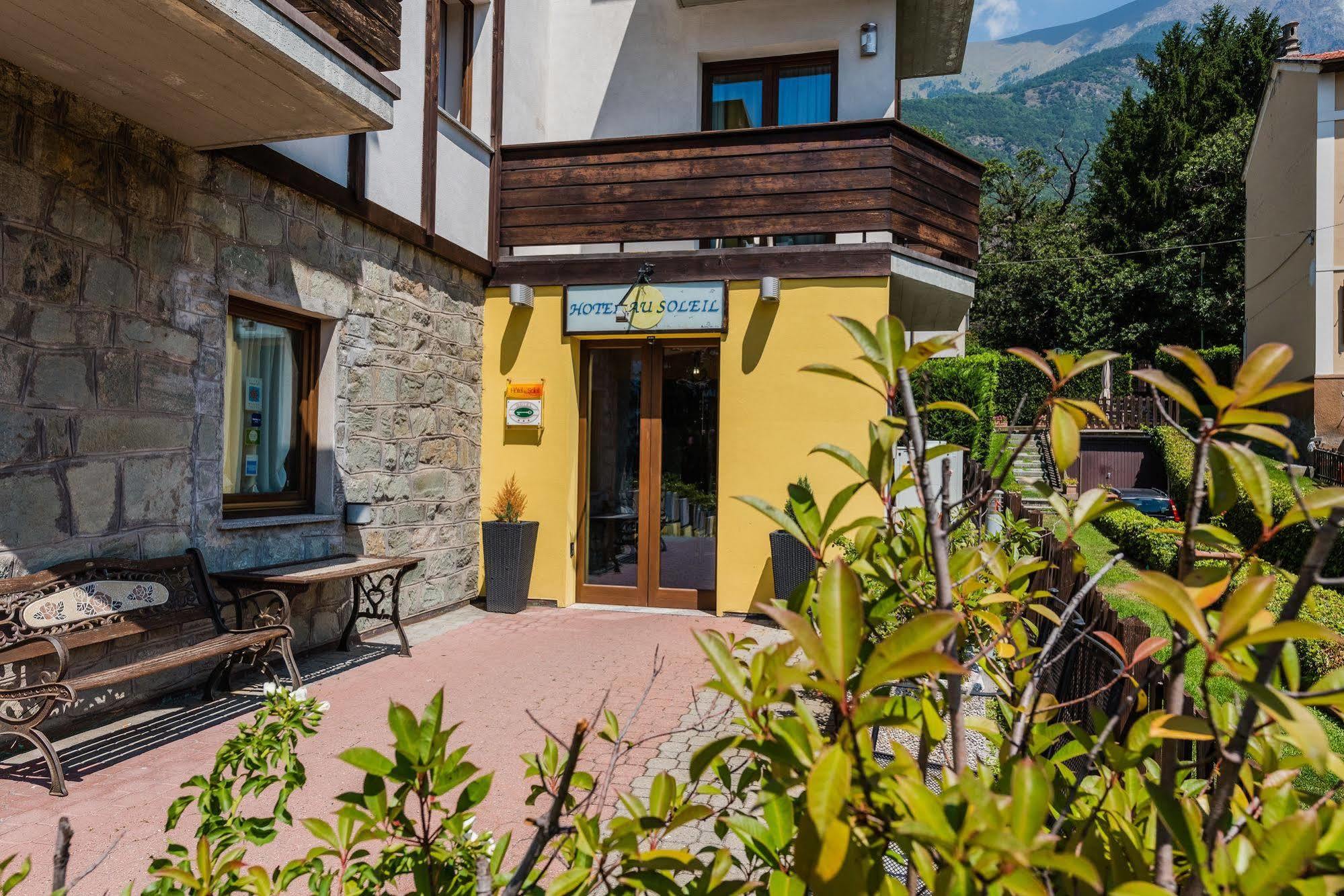 Hotel Au Soleil Saint-Vincent Exterior foto